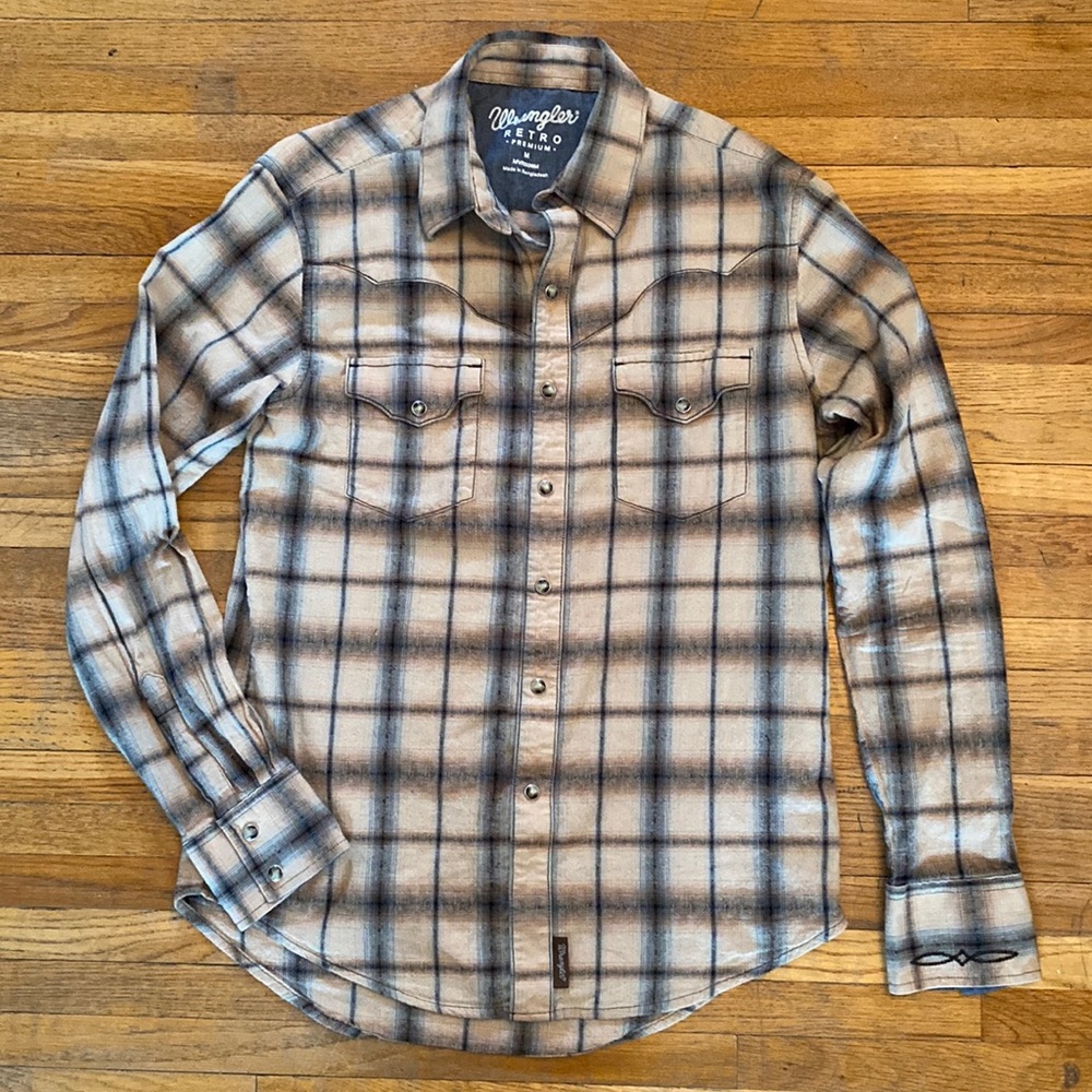 Wrangler Retro Shirt Mens Med